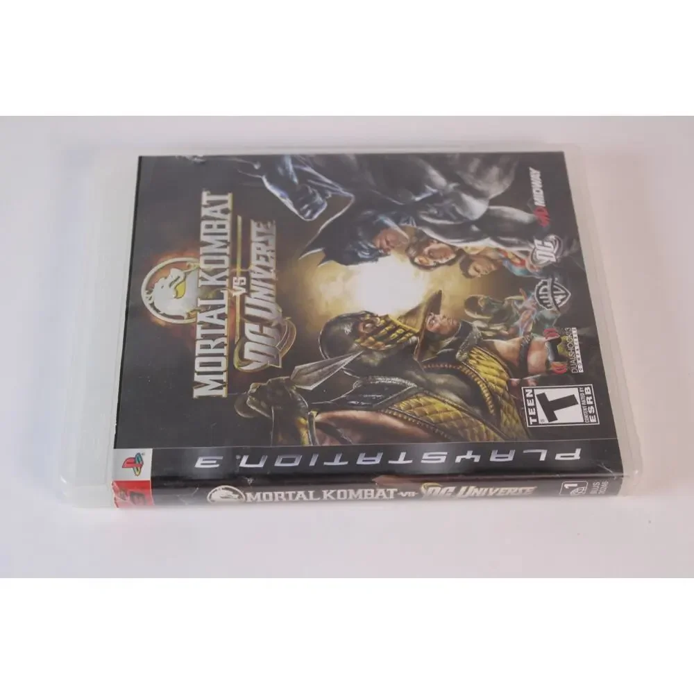 Mortal Kombat vs. DC Universe (Sony PlayStation 3, 2008, PS3) Authentic, Tested